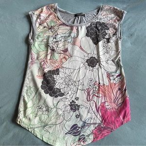 Vanilla Sugar Floral Top - Size PXS